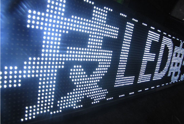 P10 Outdoor White Led Display